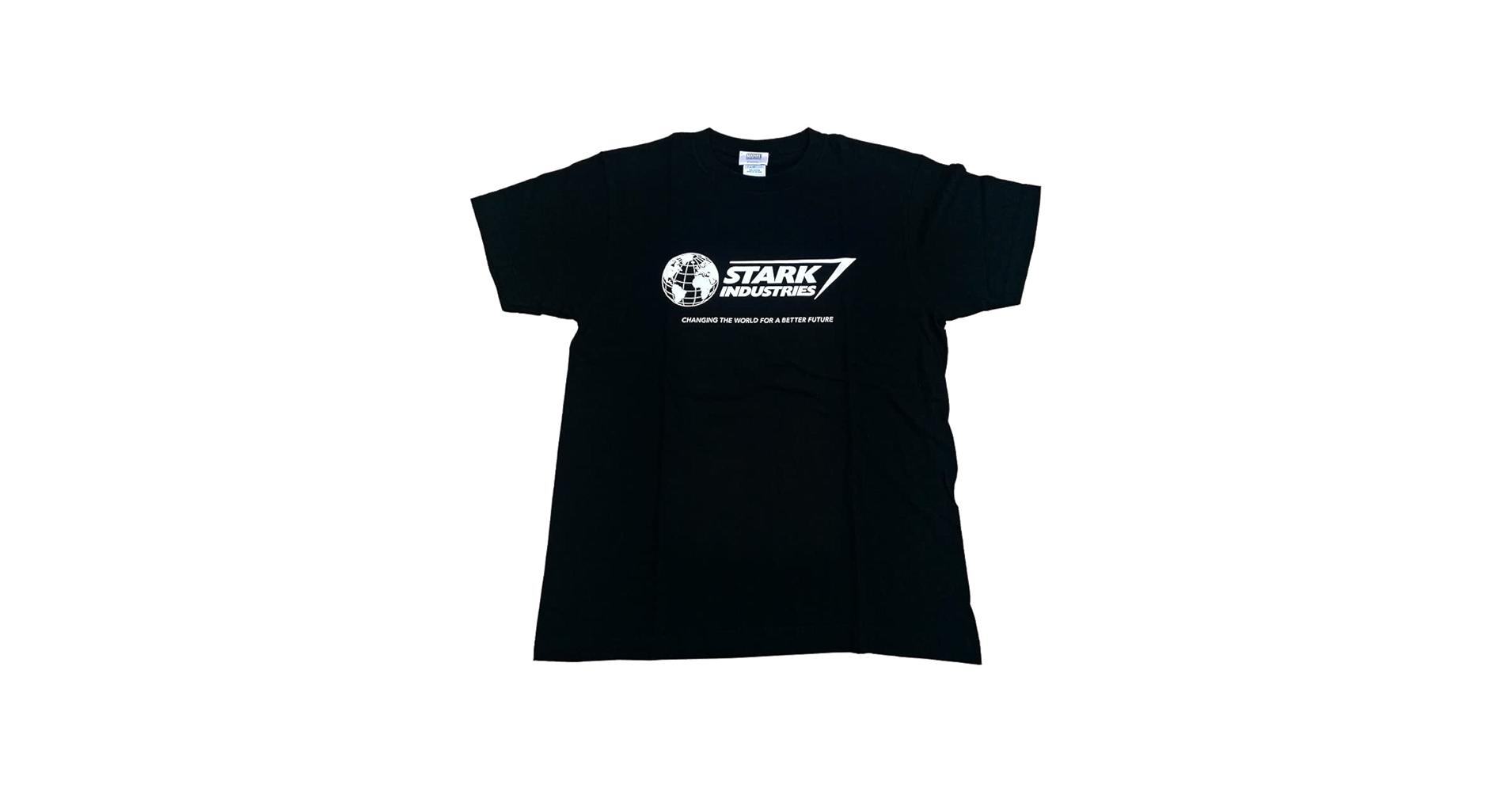 Amazon.co.jp: MARVEL スターク・インダストリーズ ロゴ T